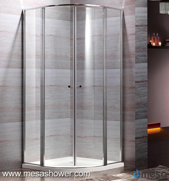 Kaum Tsav Sector Tsa Txiav Niaj Hnub Qauv Tsim Tus Pivot Shower Enclosure