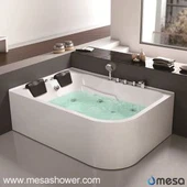 2017 Tshiab Cov Yeeb Ncaj Uas Yav Qav Yav Tom Ntej Tsim Tej Yam Ntxim Saib Ntxim Ua Style Acrylic Hot Bathroom Kub